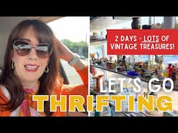 2 DAYS OF THRIFTING! | Vintage Home Decor Haul | Reseller