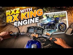 Yamaha RXZ + RX King Engine: Beastly Speed & Roaring Exhaust! 🔥