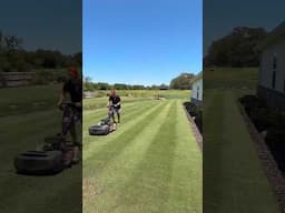 Lawnmower Cuts Paper