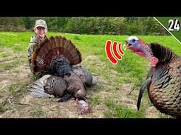 Heart Pounding Turkey Hunt!!! - (Gobbling in our face at 20 yards)