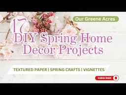 Gorgeous Spring DIYs Anyone Can Make With Paper! #diy