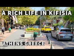 Athens' RICHEST Neighborhood: Kifisia Exposed!