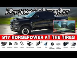 950HP Ram TRX Build – Stock Exhaust, Massive Power! | Test Drive + Draggy Results