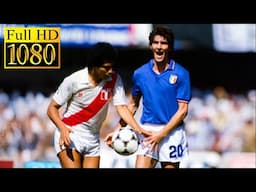 Italy - Peru ●World Cup 1982 | Full highlight - 1080p HD | Paolo Rossi