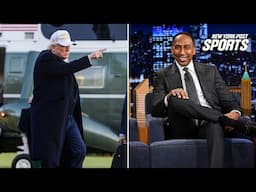 Donald Trump BACKS Stephen A. Smith for 2028 bid for president