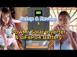🇵🇭 P1 Filipina Solar Install Bamboo Tiny House Kubo! OFF GRID ISLAND FAMILY PHILIPPINES LIVING