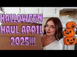 HALLOWEEN HAUL IN APRIL!!!!!! 🖤🐈‍⬛