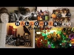 Halloween Home Decor 2024 Small Apartment Tour Lemax Spooky Town