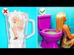 BARBE POBRE VS BRATZ RICA – Fazendo Lixo Virar Uma Fantástica Boneca