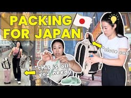 *EVERYTHING* I packed for my 18 day TRIP TO JAPAN (no checked bags!)