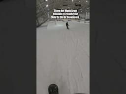 The Best Reason To Teach Them! #snowboarding #skiing #fatherson #rolemodel #snow #teach #memories