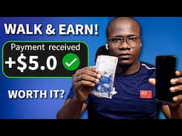 Walk & Earn! How To Make Money Online Online 2025 - walktask app payment proof