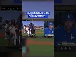 Clayton Kershaw and his family did a gender reveal on Father's Day 🫶