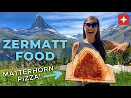 ZERMATT | Must-Try Swiss Food + Best Restaurants in Zermatt | Where + What to Eat