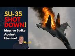 Su-35 Shot Down by Ukrainian F-16 Ukraine War SITREP