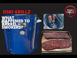 Apple Smoked Ribs on the Gateway Drum Smoker   4K