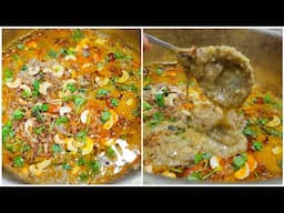 Mutton Harees 🤤 || Rich Creamy Reshedar Meat 🍖 Harees Recipe || Restaurant Style Harees by Saba ✨️