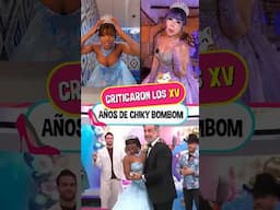 Critica la fiesta de 15 años de Chiky Bombom