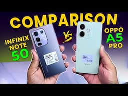 Infinix Note 50 Vs Oppo A5 Pro ⚡️Comparison , Speed Test, Camera Test Full Hindi/Urdu