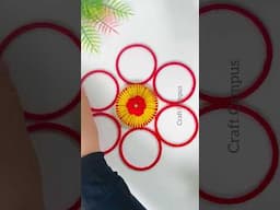 Old Bangles Reuse Idea / Wall Hanging Craft idea Using Old Bangles #banglescraft #craftcampus #diy