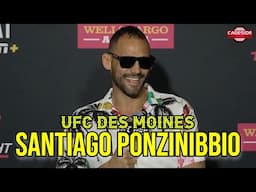 Santiago Ponzinibbio Says He Sees Fight Of The Night Againt DRod In Iowa | UFC Des Moines