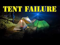 Nearly Lost My Tent - Wild Camping up Mountain