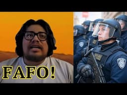 Woke Activist's BALL SACK SHOT OFF by the Police at LA RIOTS! FAFO!