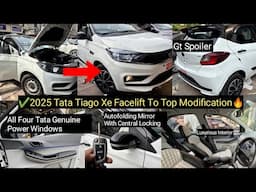 ✅ 2025 Tata Tiago Facelift xe To Top Modification✅ Tiago facelift✅ Taigo Modified✅ Tiago base cng