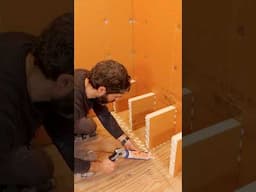 Schluter Shower Bench Tips - #shorts #homerepairtutor #brandpartner