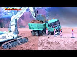 R/C CONSTRUCTION ZONE ACTION, TRUCKS, EXCAVATORS, DOZERS, TRACK LOADER, TRACTORS IN 032025 p2