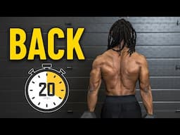 20-Min Dumbbell Workout for Building Stronger Back Muscles!