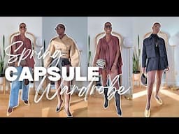 How to Style Your Spring Capsule Wardrobe