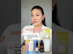 AM Skincare ☀️ 34, combo/oily, sensitive skin #skincareroutine #morningroutine #skincare