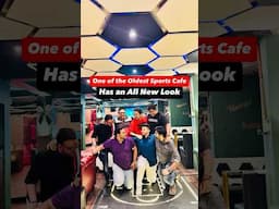 One of Kolkata’s 1st Sports Themed Cafe has an All New Look now