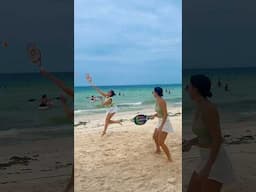 Always fun playing with the best beach tennis players in Boracay 🙌🏼 🎾  #beachtennis #boracay