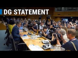 IAEA Director General’s Statement on the Situation in Iran