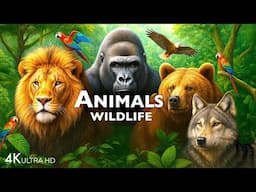 ANIMAL WILDLIFE DISCOVERY / 60FPS 4K ULTRA HD #4K #ANIMALS