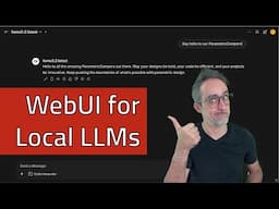 How to Run a Local WebUI for Your LLMs - Fun with AI