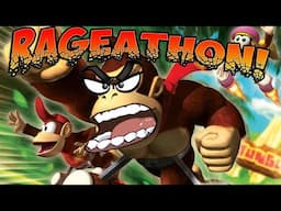SHAKING WITH RAGE! Donkey Kong Racing Anger Funtage!