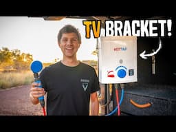 Putting my hot water system on a TV BRACKET?! 🤨