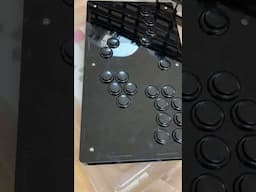 Custom Arcade Controller with Lasercut Black Acrylic
