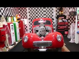 Getting Hot Rod Room Ready for Museum Opening