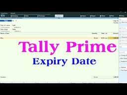 tally prime | expiry date in tally prime | expiry date | batch wise details in tally prime | tally