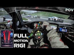 INSANE Motion Rig Race in the Rain at Nürburgring! | ACC