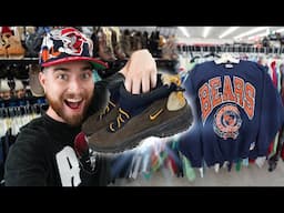 Insane 90s Thrift Finds!! Vintage Clothing, Sneakers, & Decor!