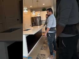 ￼ Best kitchen makeover ever. Final reveal coming soon watch full videos on my channel.