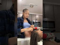 WATCH ME WASH MY TODDLERS HAIR #girlmom #pregnant