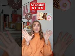 Stocks = one company. ETFs = a basket of companies. A mix of both helps reduce risk.