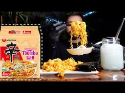 spicy & creamy shin ramyun nongshim ramen | mukbang asmr (no talking)