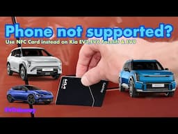 How to setup & use Kia RFID Digital Key on EV3,EV6 Facelift,EV9